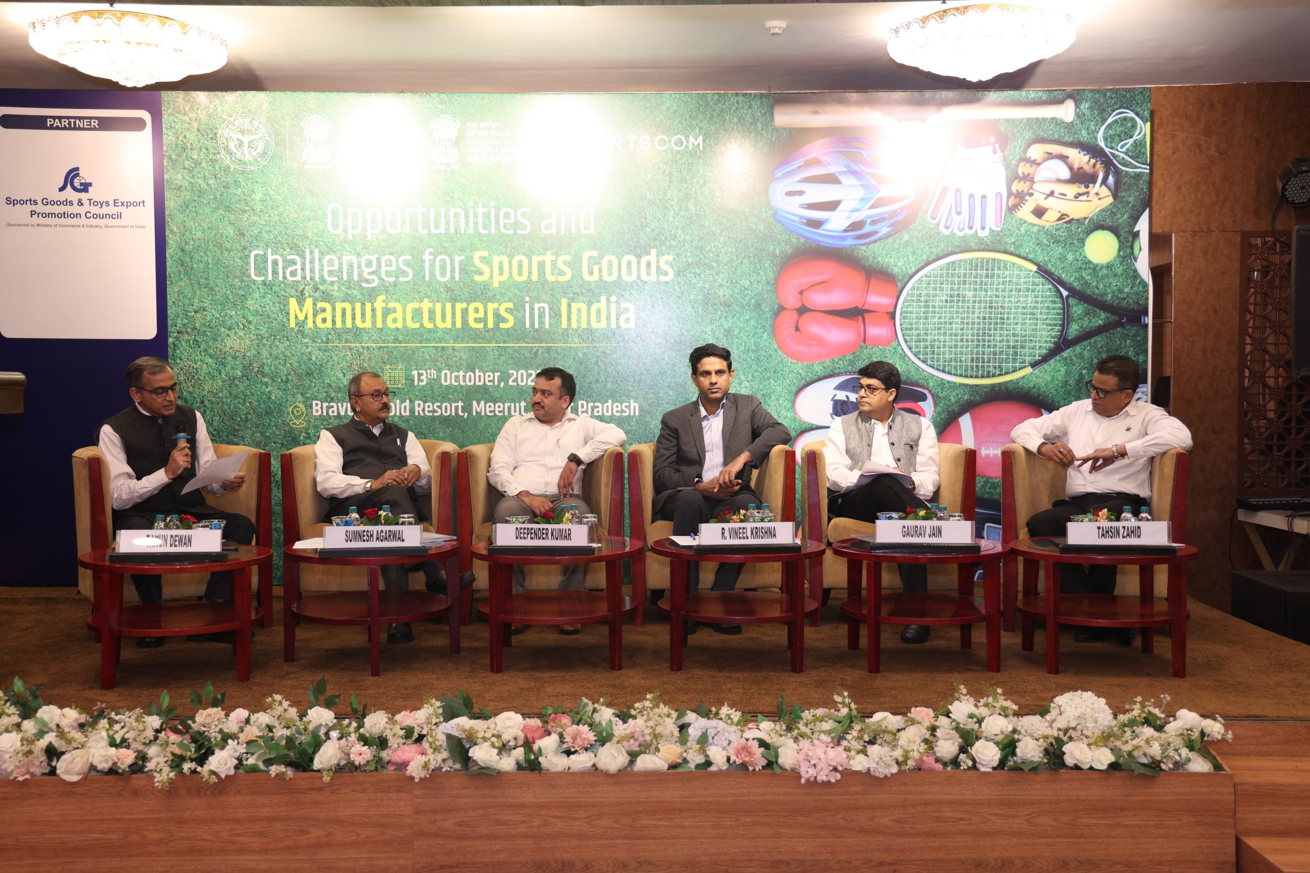Workshop on Sports Goods Manufacturing, Meerut